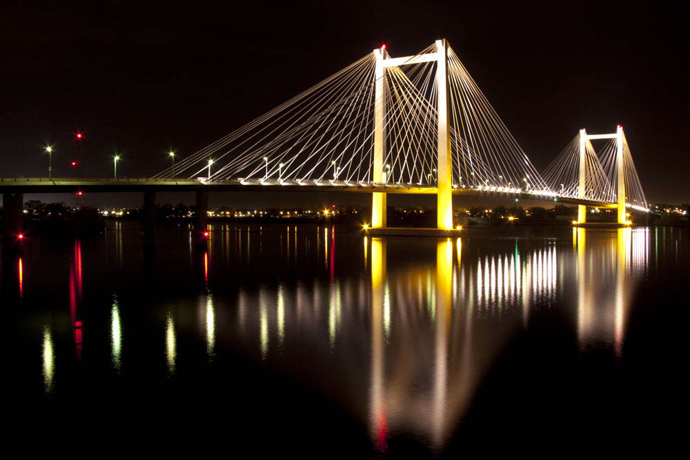 Bridge at Night photo Montana Photographer MT