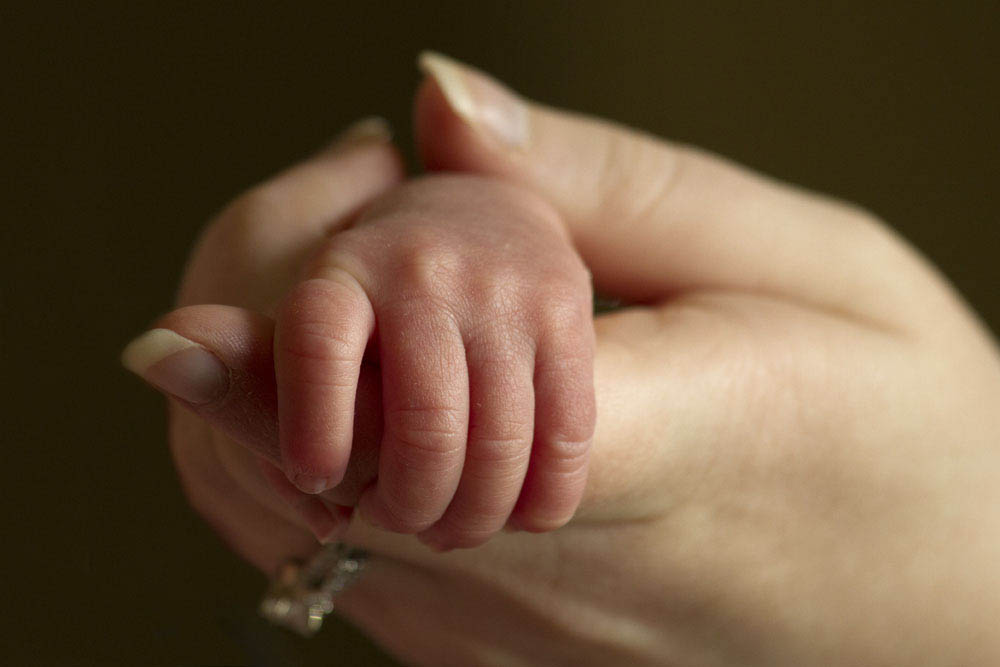 Baby hand Photo Montana Photographer MT